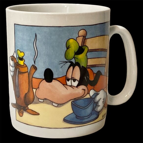 Vintage Disney Goofy Dog Coffee Mug Cup Tea Pot Ceramic Large Giant Soup Fab 5 - Picture 1 of 11